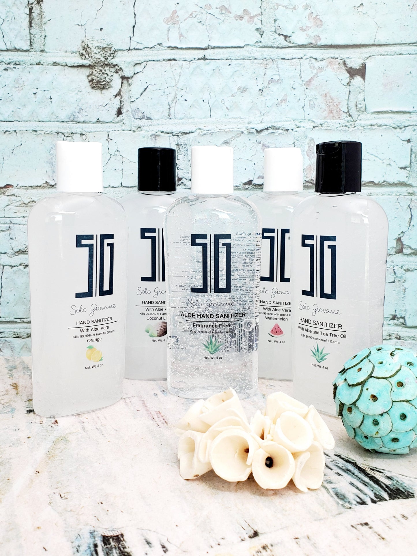 Hand Sanitizer Eucalyptus Oil and White Tea